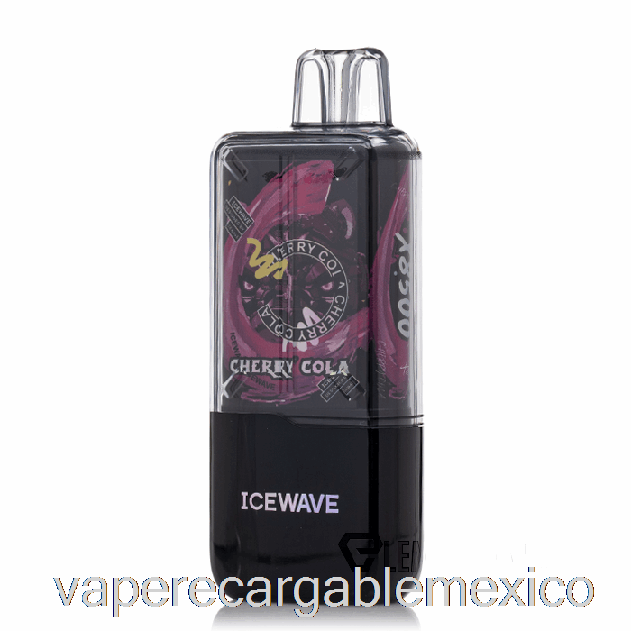 Vape Recargable Icewave X8500 Desechable Cereza Cola